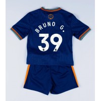 Dětský fotbalový dres Newcastle United Bruno Guimaraes #39 2025-26 Třetí Krátký Rukáv (+ trenýrky)